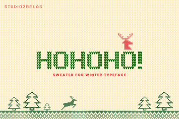 Hohoho Sweater Typeface