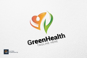 Green Health - Logo Template