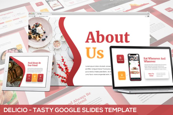 Delicio - Tasty Google Slides Template