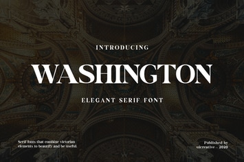 Washington Display Serif Font