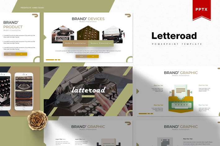 Letteroad | Powerpoint Template