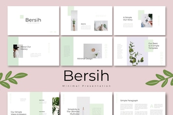 Bersih – Minimalist  Keynote Template