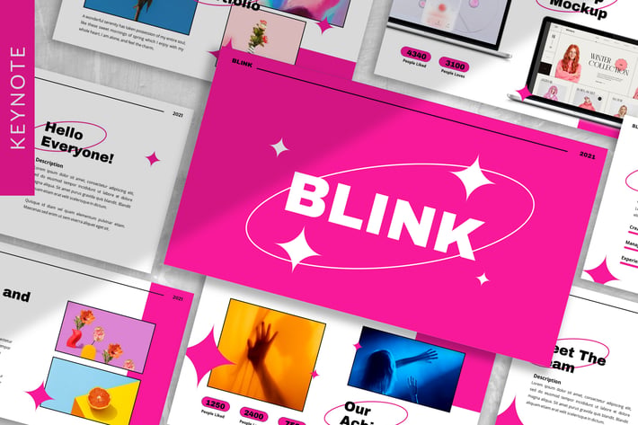 Blink - Creative Keynote Template