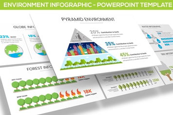 Environment Infographic for Powerpoint