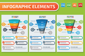 Funnel Infographics design