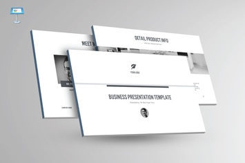BLACK & WHITE - Multipurpose Keynote Template V23