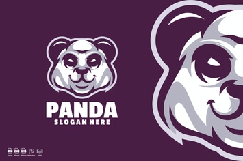 Panda Logo Template