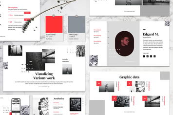 Monora - Monochrome Keynote Template