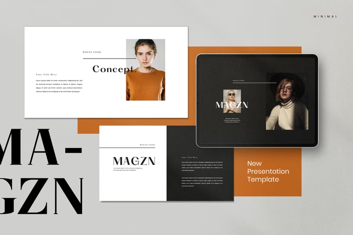 MAGZ - Lookbook Fashion Keynote Creative Agency
