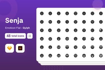 Gylph Senja - Emoticon 