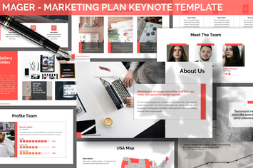 Mager - Marketing Plan Keynote Template
