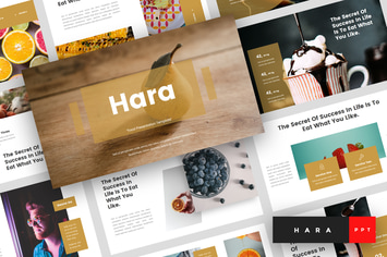 Hara - Food PowerPoint Template