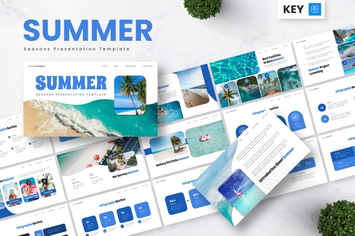 Summer - Seasons Keynote Templates