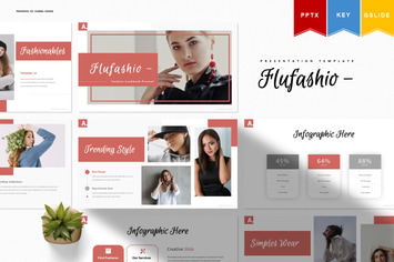 Flufashio | Powerpoint, Keynote, Googleslide
