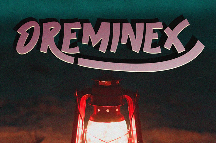 Oreminex - Display Font
