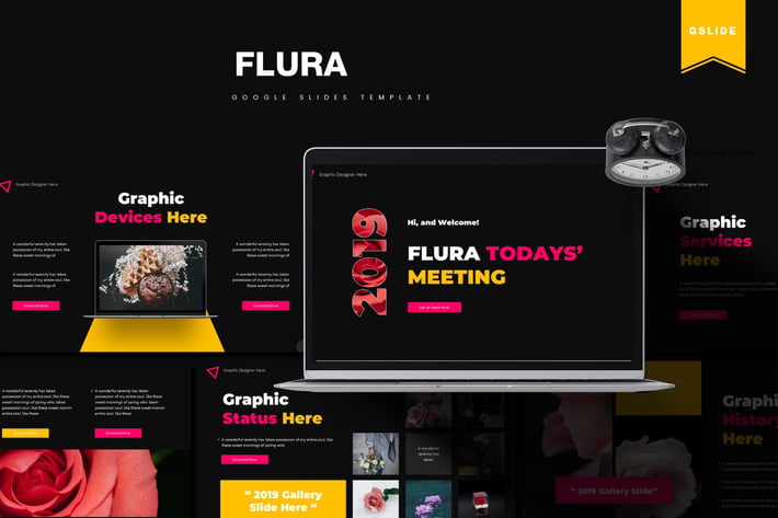 Flura | Google Slides Template