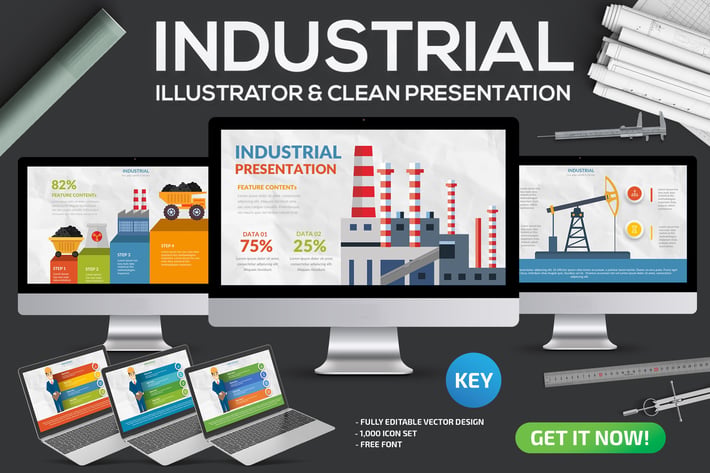 Industrial Keynote Template