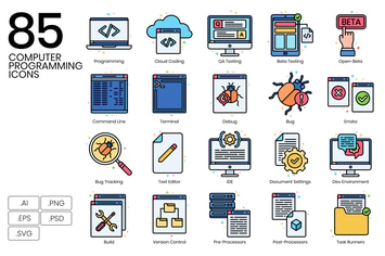 85 Programming Icons