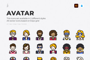 30 Avatar Icons