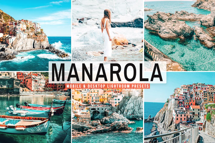 Manarola Mobile & Desktop Lightroom Presets