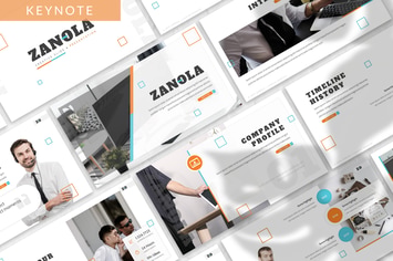 Zanola - Business Keynote Template