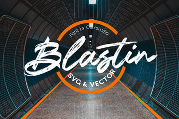 BLASTIN - Brush Script
