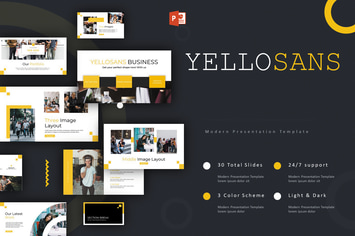 Yellosans - Powerpoint Template