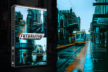 Futuristic Presets And luts Video Premiere Pro
