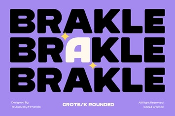 Brakle - Grotesk Rounded