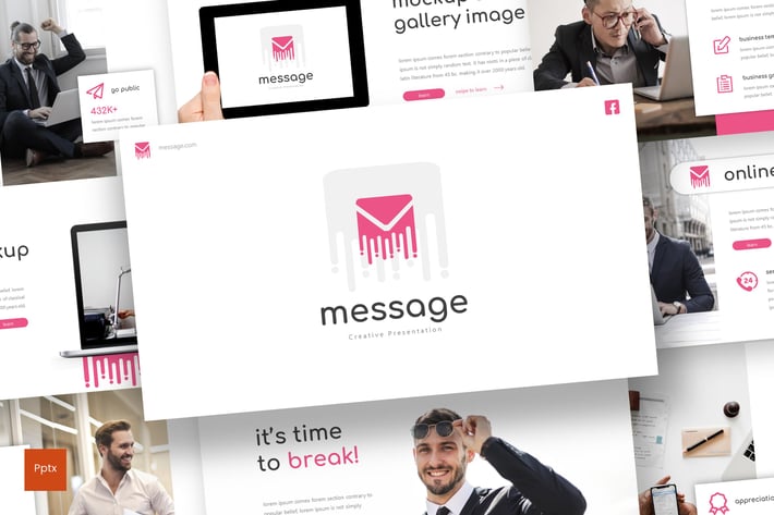 Message - Powerpoint Template