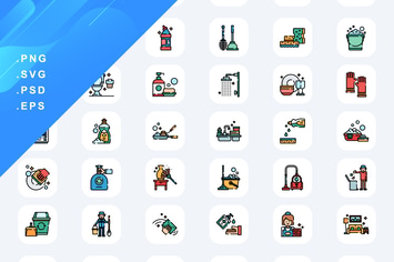 Cleaning Icons