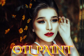 Oil Piant Photoshop Action