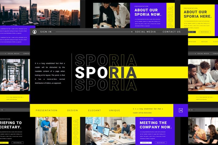 SPORIA Keynote Template
