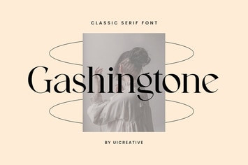 Gashingtone Classic Serif Font