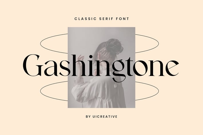 Gashingtone Classic Serif Font