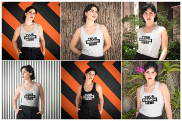 Women's Tank Top Mockups
