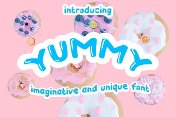 Yummy - Display Font