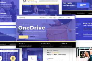 Onedrive - Business Keynote Presentation Template