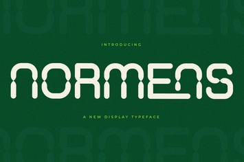 Normens New Display Font