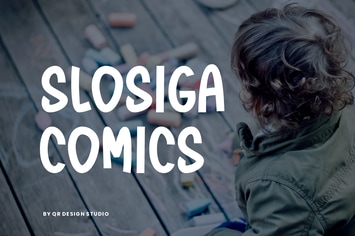 Slosiga Comics - Kids & Playful Font