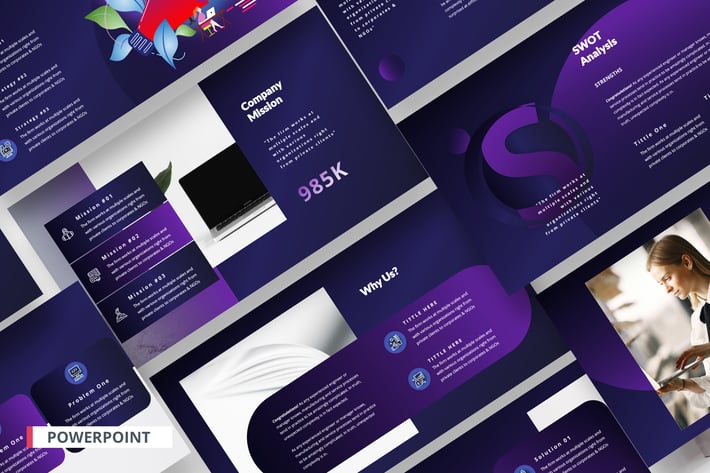 Corporate Pitch Deck Powerpoint Template