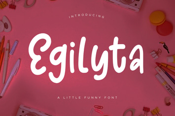 Egilyta Funny Advertisement Font