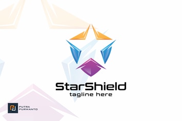 Star Shield - Logo Template