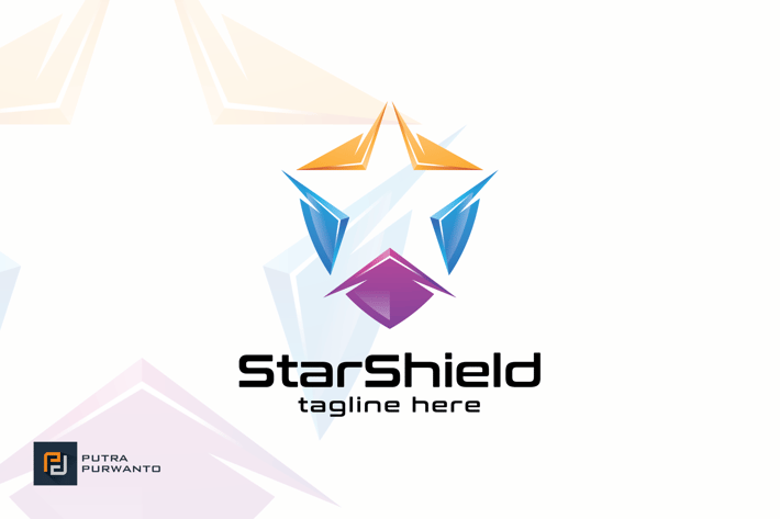 Star Shield - Logo Template