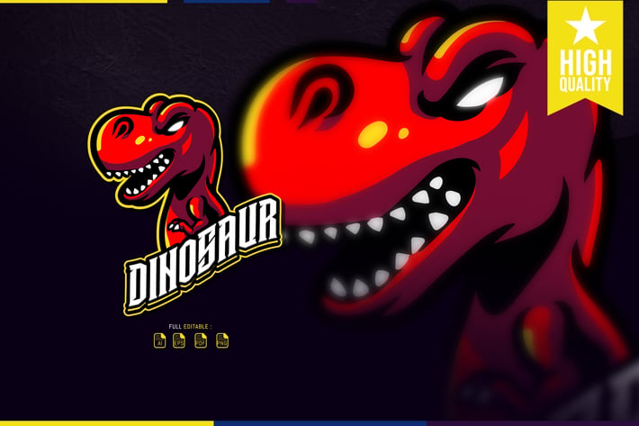 Dinosaur Esport Logo