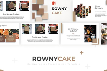 Rowny Cake - Powerpoint Template