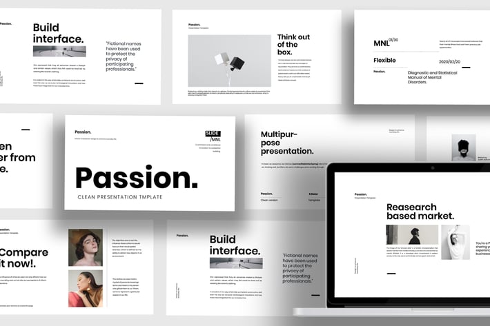 Passion - Minimal Clean Business Powerpoint