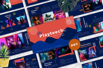 Playteech - Creative Purpose PowerPoint Template