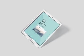 Pad Pro Tablet Screen Mockup Set