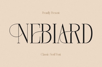 Nebiard Classic Serif Font